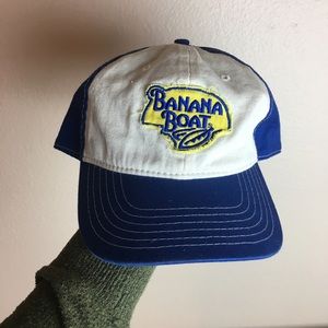 Vintage Look Banana Boat Baseball Cap
